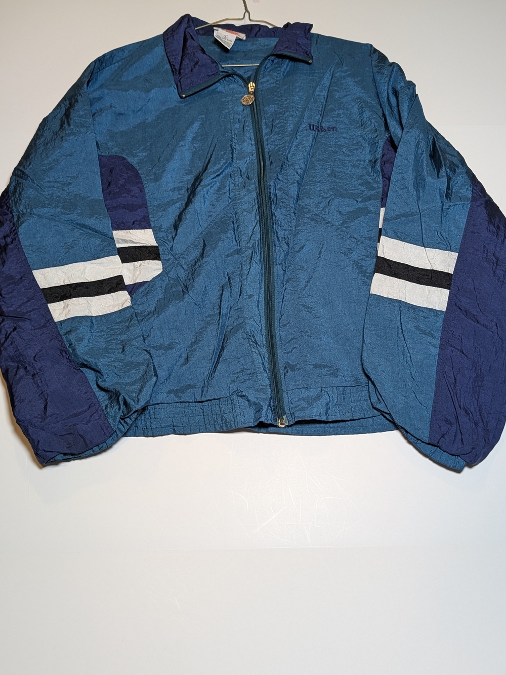 Vintage 90s Wilson Windbreaker Jacket Mens L